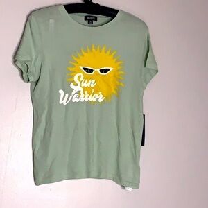 New WILDFOX Sun Warrior Keke Graphic short sleeve summer T-shirt XS women’s tee